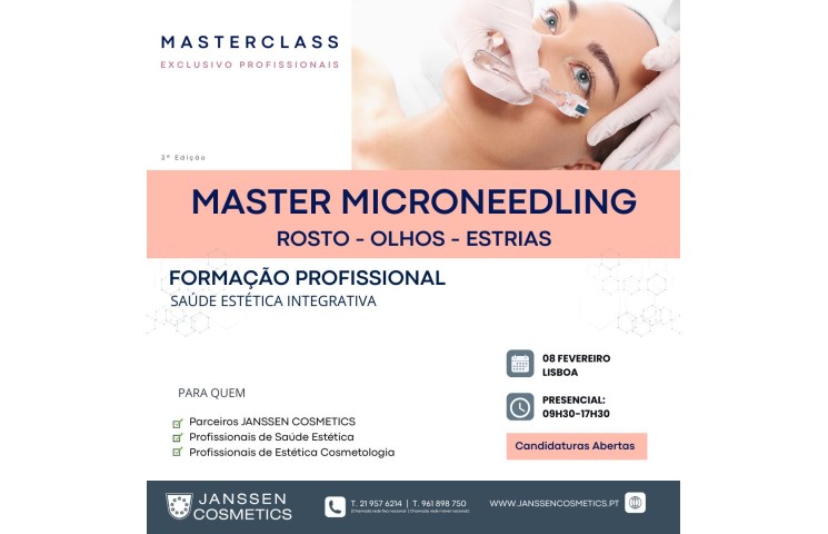 FORMAÇÃO - MICRONEEDLING ROSTO, OLHOS, ESTRIAS