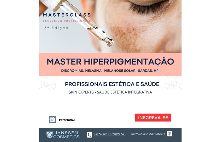 FORMAÇÃO - MASTER HIPERPIGMENTAÇÃO / MELASMA