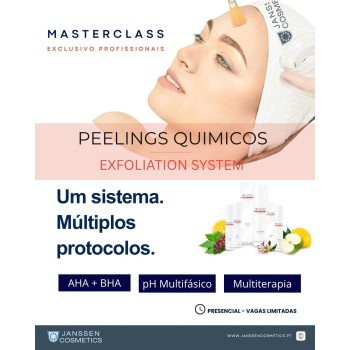FORMAÇÃO - PEELINGS QUÍMICOS | LISBOA E PORTO