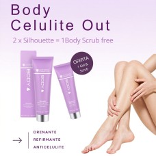 BODY - 2 X SILHOUETTE CONTOURING150ML + BODY SCRUB FREE